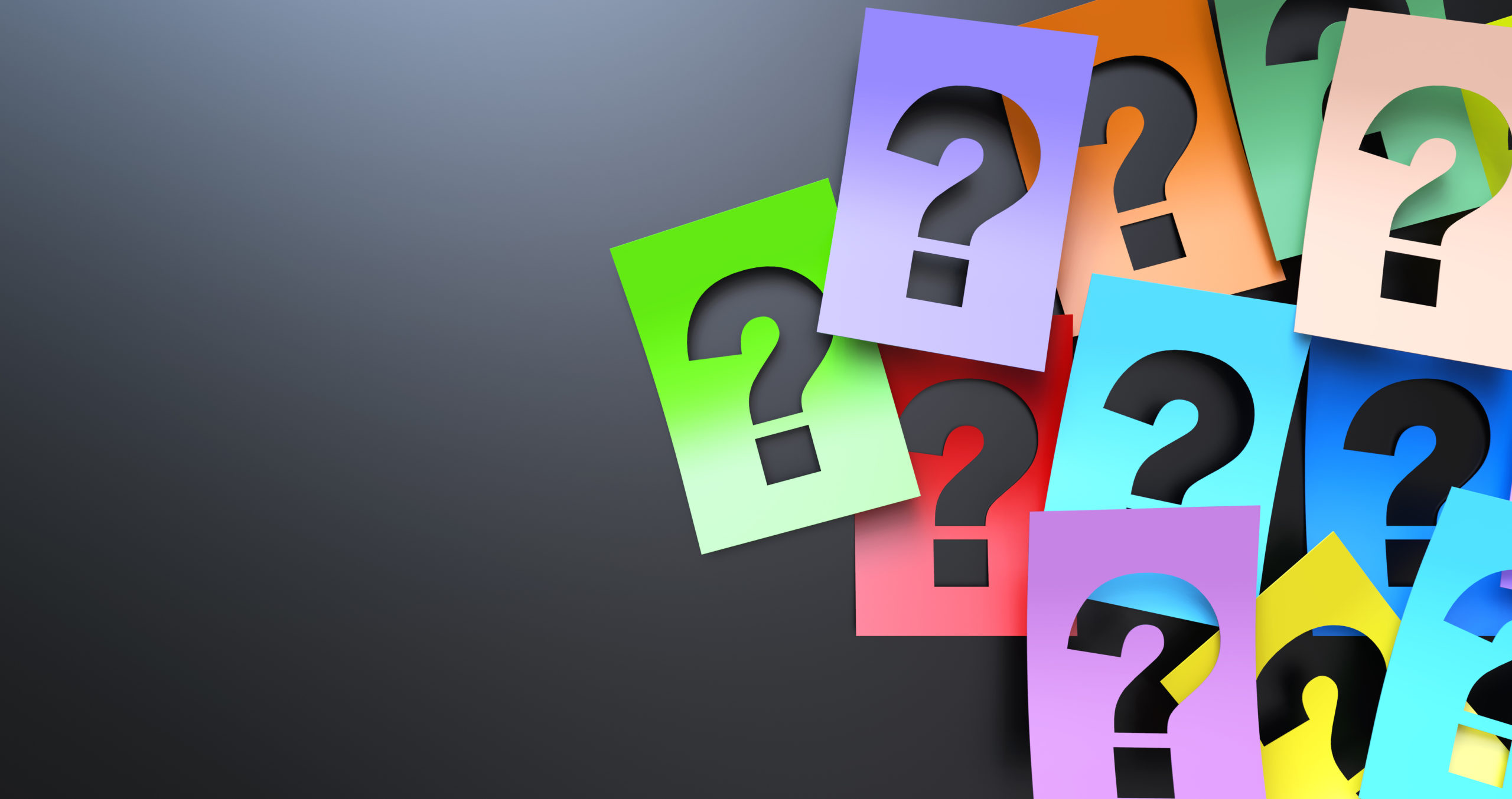 question mark faq frequently asked questions